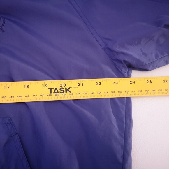 R & R Rest & Relaxation Ladies Fleece Lined Hooded Purple Jacket - Picture 8 of 10